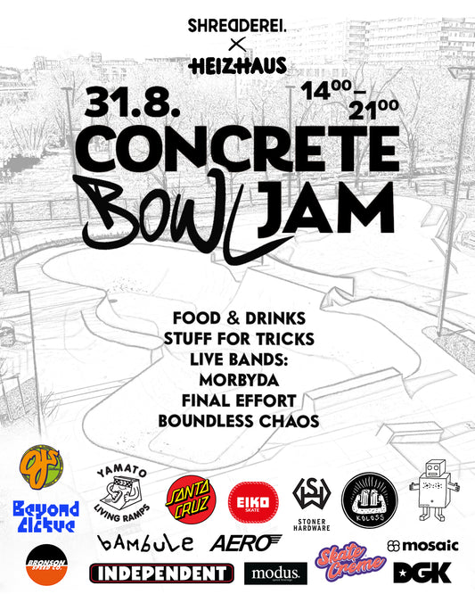 31.08.2024 - Concrete Bowl Jam - Heizhaus