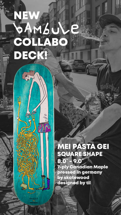 "MeiPastaGei" Bambule Collabo | Deck