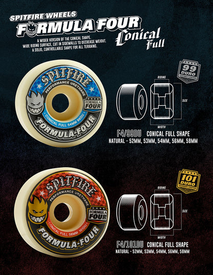 "F4 Conical Full" 99A | Wheels